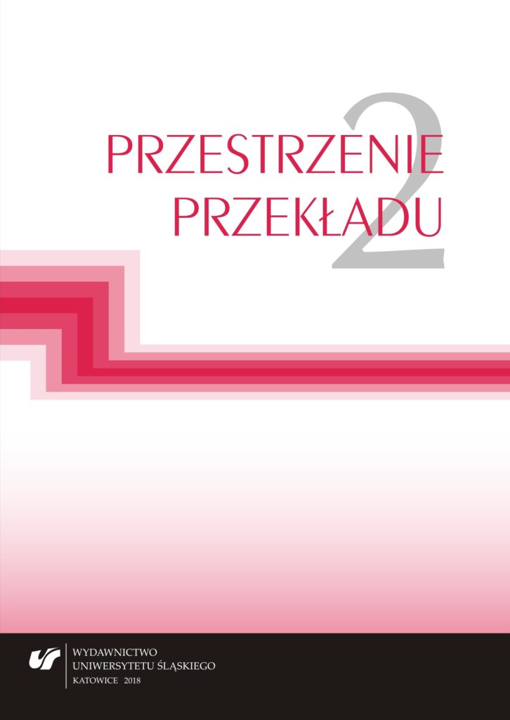 okładka monografii "Przestrzenie przekładu", tom 2